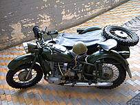 sidecar dnepr mt military