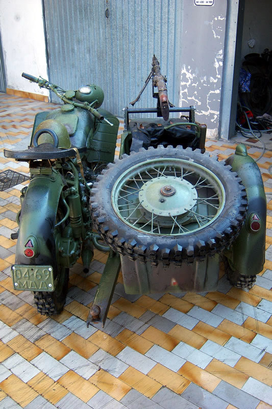 dnepr military k750 sidecar