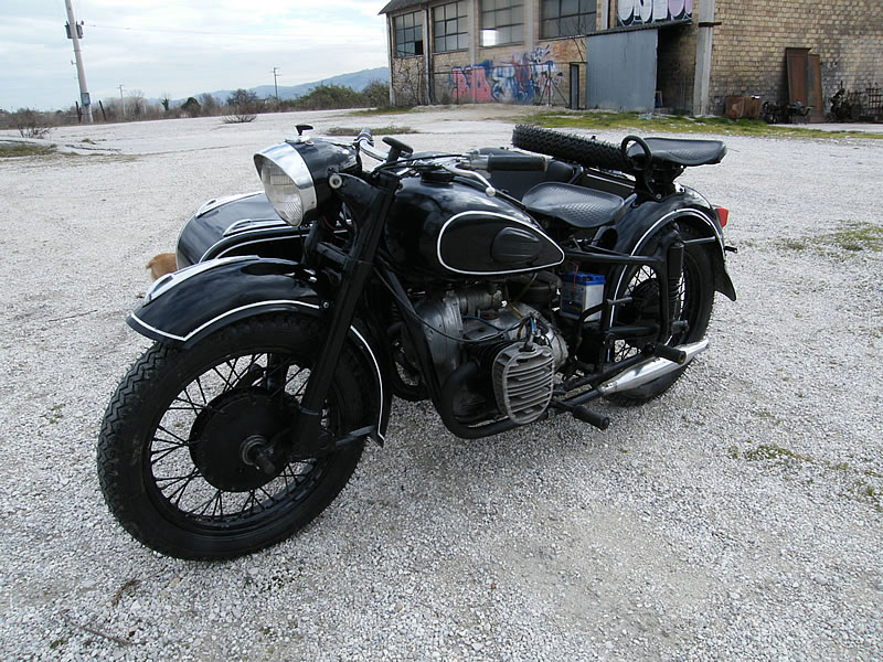 Bmw k 750 sidecar militare #7