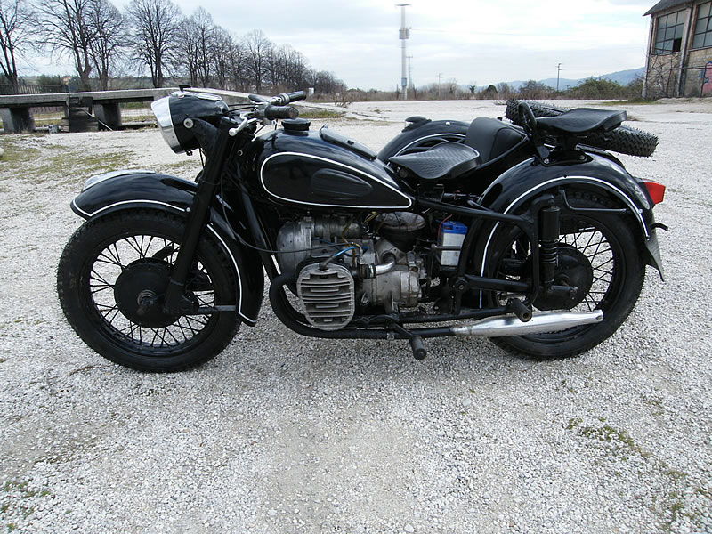 Bmw k 750 sidecar militare #4