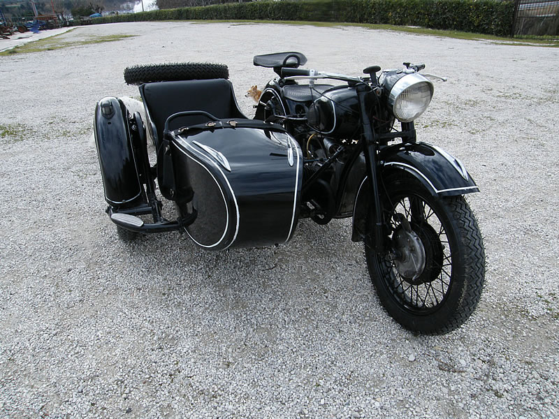 Bmw k 750 sidecar militare #6